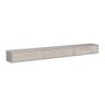 Rack Suspenso Grécia 2.20 Cm Sala de Estar/quarto - Lukaliam Móveis - Off White Perolizado - 6