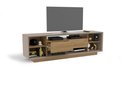 Ver imagem 3 de Rack Madrid 2 Gavetas Kappesberg M940 para TV 60 Polegadas Cor Nogueira Fendi