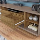 Ver imagem 5 de Rack Madrid 2 Gavetas Kappesberg M940 para TV 60 Polegadas Cor Nogueira Fendi