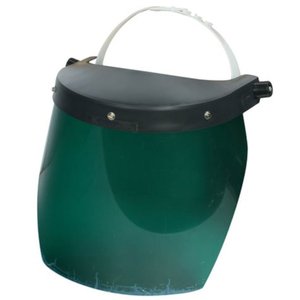 Protetor Facial Verde sem Catraca 8"" - 10230510 - Carbografite Protetor Facial Verde S/c 8"carbogra