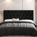 Ver imagem 4 de Cabeceira Cama Box Casal Queen Size Madrid 160cm Preto