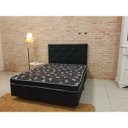 Ver imagem 2 de Cama Box Casal Conjugada Ortopédico (5cm) Colchão Dos Sonhos