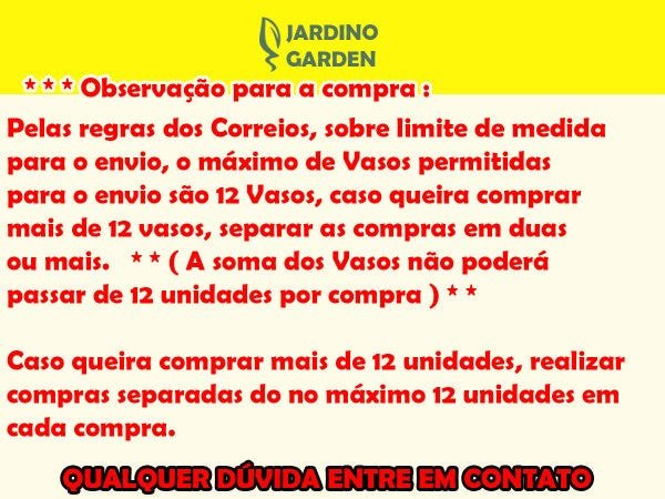 VASO FIBRA DE COCO NATURAL SAMAMBAIA ECOLOGICO Nº04 - 08 UND - 6