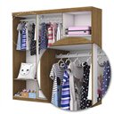 Ver imagem 5 de Guarda Roupa Infantil Iona 6 Portas