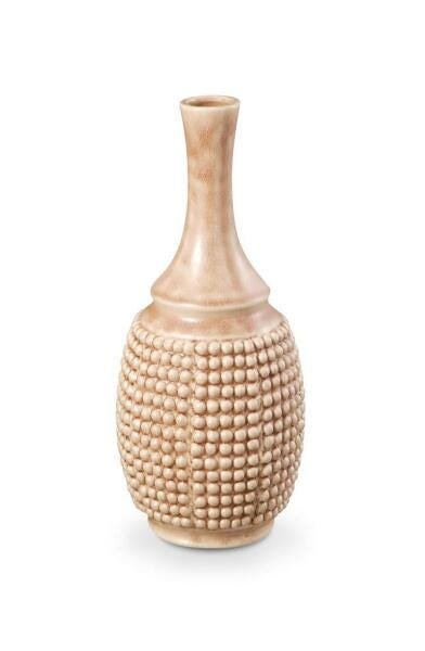 Vaso Bolinhas Pêssego 30cm - 2