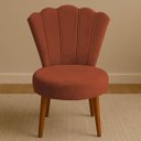 Ver imagem 3 de Conjunto 2 Cadeiras Estofadas Sala de Jantar Anna Suede Terracota