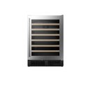 Ver imagem 1 de Adega de Vinho Hisense Hwl-54W1ANQRI 54 Garrafas Vidro Duplo Inox 110V
