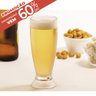Conjunto de Tulipa de Chopp 300ml 2 Peças Natural em Policarbonato VEM - 2