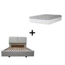 Ver mais imagens de Conjunto Cama One Touch Bege com Colchão Sun Top Casal 138cm - 67347