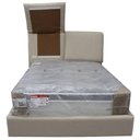 Ver imagem 5 de Conjunto Cama One Touch Bege com Colchão Sun Top Casal 138cm - 67347