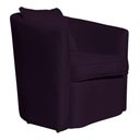 Ver imagem 7 de Poltrona Decorativa Sala Recepção Escritório Veludo Alana Cor Roxo