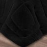 Edredom Queen Pele de Carneiro Alaska Sherpa/Manta Dupla Face - Preto - 3