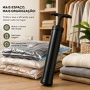 Ver imagem 7 de Bomba Vacuo para Saco Organizador Succao Manual Retira Ar Volume Roupas Economizar Espaco Enxoval Vi