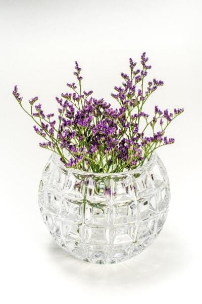 Vaso de Cristal Rose - 6