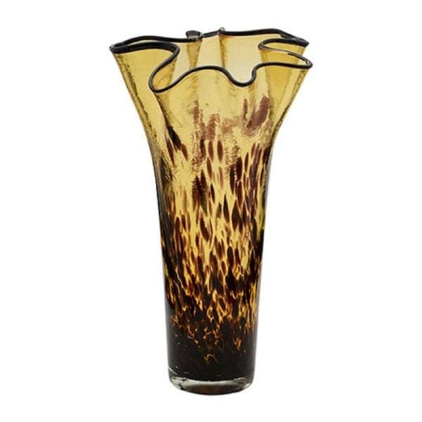 Vaso de Vidro Ambar - 1