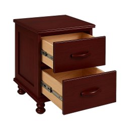 Mesa de Cabeceira New 2 Gavetas 1044 - (mogno Brilhante) - 3