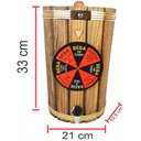 Ver imagem 4 de Pingometro Adega Tonel Rústico Gira Roleta Shot Decor