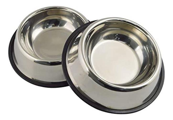 Bebedouro Comedouro Duplo Tigela Pote Inox 2x500ml Cães Gato