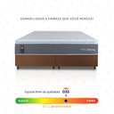 Ver imagem 5 de Conjunto Box Marrom Argel Cinza Espuma D33 King 193x203x67 - King House