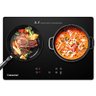 Amzchef Cooktop Dupla de Indução 2 Bocas com 9 Níveis de Potência (preto) - 9