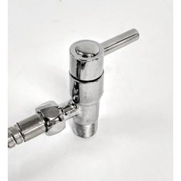 Ducha Higiênica metal 1/4 volta c62 gatilho abs cromado - 3 Ducha Higiênica metal 1/4 volta c62 gatilho abs cromado - 3