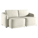 Ver imagem 7 de Sofá Cama Modulado Retrátil e Reclinável Decorativo Varsóvia 216cm Veludo Bege G33 - Gran Belo