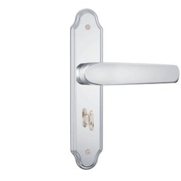 fechadura Porta banheiro lavabo 823/33 espelho cromada - 1