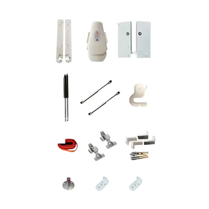 Kit Ferragens Cama Casal Queen Vertical Retrátil de Parede