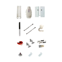 Ver imagem 1 de Kit Ferragens Cama Casal Queen Vertical Retrátil de Parede