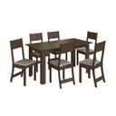 Ver imagem 1 de Conjunto Mesa Atlanta 6 Cadeiras Noce