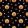 Papel de Parede harry potter bonito festivo com abóbora e estrelas. ilustração de halloween é ótima  - 1