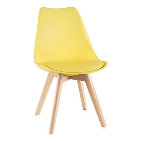 Cadeira Leda - Monty - Amarelo