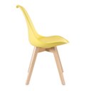 Ver imagem 2 de Cadeira Leda - Monty - Amarelo