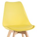 Ver imagem 4 de Cadeira Leda - Monty - Amarelo