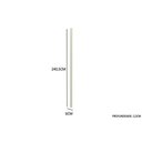 Ver imagem 2 de Modulado de Quarto Fechamento Lateral M259 Seletto 25 Jequitibá - Henn