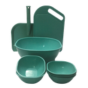 Ver imagem 1 de Kit de Utensílios de Cozinha Verde Tiffany Coordenado