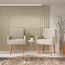 Ver imagem 4 de Poltrona Rebeca Decoração Consultório Recepção Sala de Estar