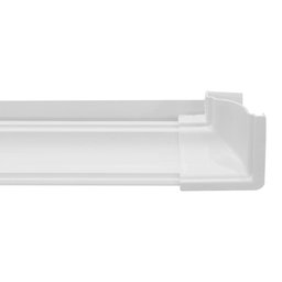 Canto Interno Moldura em Pvc 100 Un Azn - Branco Gelo - 3