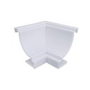 Ver imagem 1 de Canto Interno Moldura em Pvc 100 Un Azn - Branco Gelo