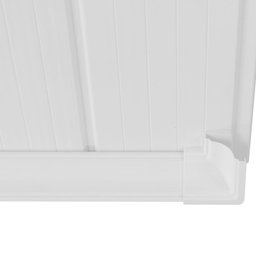 Canto Interno Moldura em Pvc 100 Un Azn - Branco Gelo - 2