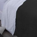 Ver imagem 2 de Cobertor Solteiro Canada Mantinha/sherpa 2 Peças - Preto