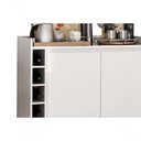 Ver imagem 3 de Buffet com Adega Estilo 2 Portas Branco - Moveisaqui