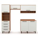 Ver imagem 1 de Cozinha Completa 4 Peças Evolution Plus Freijo com Off White Freijo com Off White