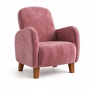 Ver imagem 6 de Poltrona Amamentação Viena Suede + Puff Macio Quarto Bebe:Rosa