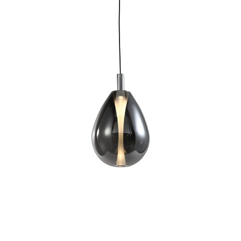 Lustre Pendente Skylight Thunder 4042 M Led Bivolt Cromado/fume