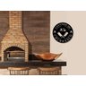 Placa Decorativa Redonda Cantinho Do Churrasco Aplique Decorativo - 3