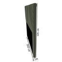 Ver imagem 3 de Cabeceira Cama Box Queen Lisboa 160 Cm Suede Cinza MV Estofados