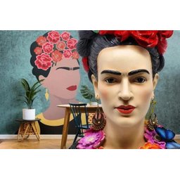 Busto Frida Kahlo em Resina Decoração - 2
