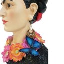 Ver imagem 3 de Busto Frida Kahlo em Resina Decoração