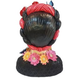 Busto Frida Kahlo em Resina Decoração - 5